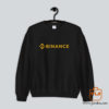 Binance Cryptocurrency Logo Sweatshirt