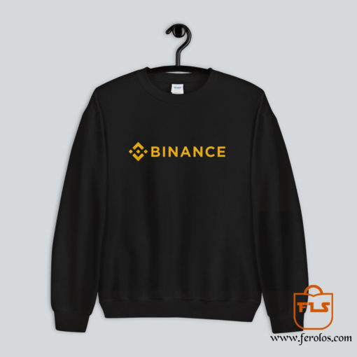 Binance Cryptocurrency Logo Sweatshirt