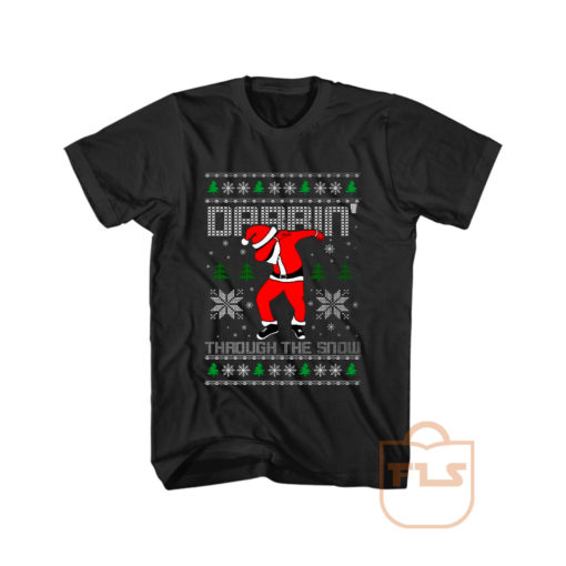 Dabbin Through The Snow T Shirt- FEROLOS.COM