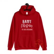 Happy Christmas Im Also Pregnant Hoodie
