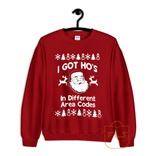 I Got Hos in Different Area Codes Cozy Sweatshirt