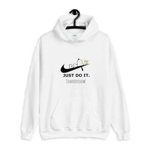 Just Do it Tommorrow Snoopy Peanuts Hoodie