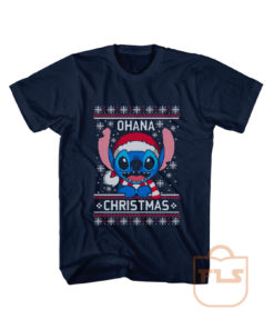 Ohana Christmas Ugly T Shirt