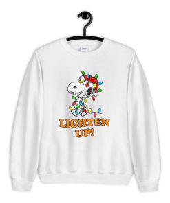 Peanuts Snoopy Christmas Lighten Up Sweatshirt