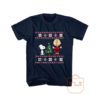 Peanuts Snoopy and Charlie Christmas Ugly T Shirt