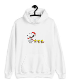 Peanuts Snoopy and Woodstock Christmas Holiday Hoodie