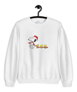 Peanuts Snoopy and Woodstock Christmas Holiday Sweatshirt