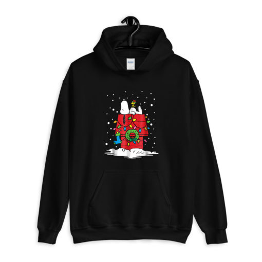 Peanuts Snoopy and Woodstock Stocking Light Up Hoodie