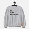 Eat Sleep Walk Beagle Sweatshirt