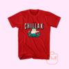 I'd Rather Chillax Snorlax Pokemon T Shirt