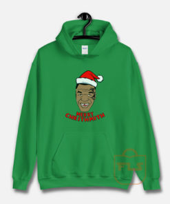 Mike Tyson Fleece Merry Chrithmith Hoodie