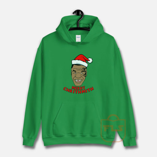 Mike Tyson Fleece Merry Chrithmith Hoodie