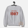 Original 1987 Vintage Unisex Sweatshirt