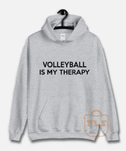 Volleyball Is My Therapy Hoodie