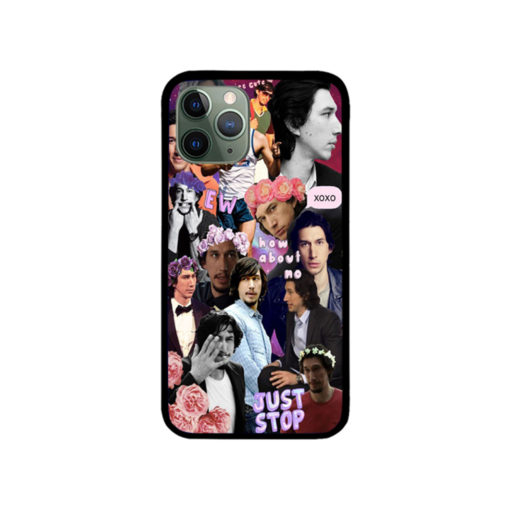 Adam Driver Cute Collage iPhone Case 11 X 8 7 6