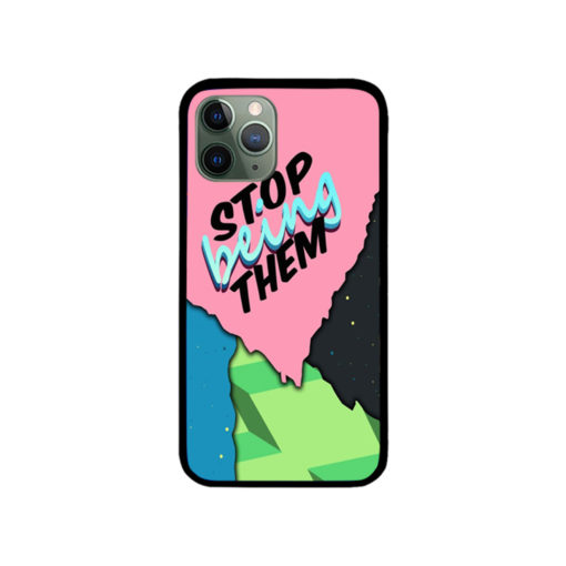 Daniel Ricciardo Stop Being Them iPhone Case 11 X 8 7 6