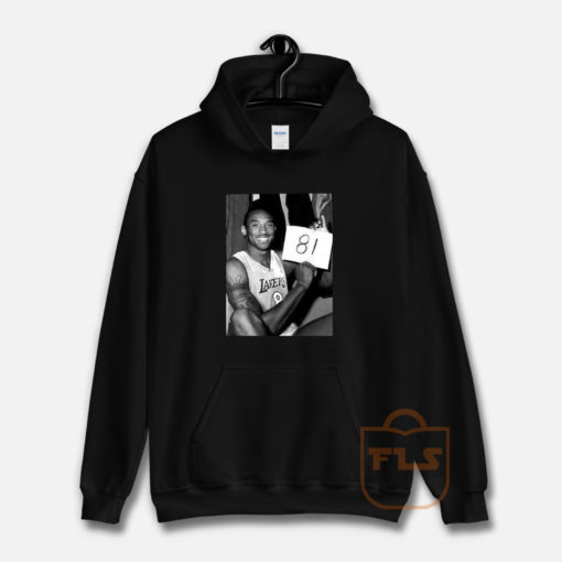 Kobe Bryant 81 Point Game Memorial Hoodie