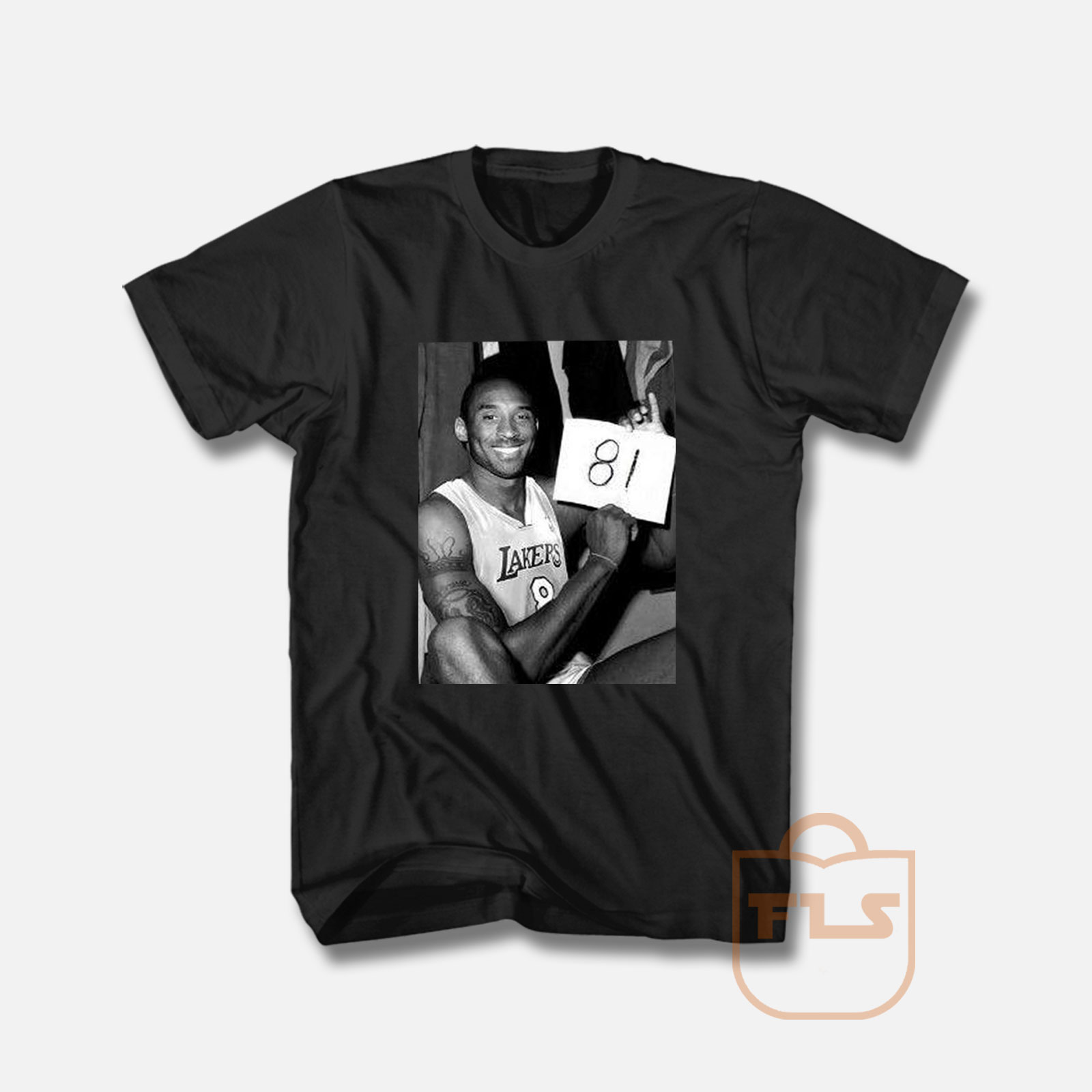 kobe bryant 81 points t shirt