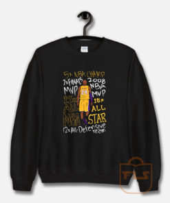 Kobe Bryant Accolades Sweatshirt