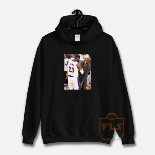 Kobe Bryant Lebron James Moment Hoodie