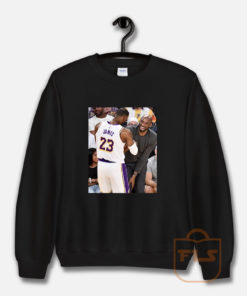 Kobe Bryant Lebron James Moment Sweatshirt