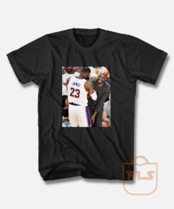 Kobe Bryant Lebron James Moment T Shirt