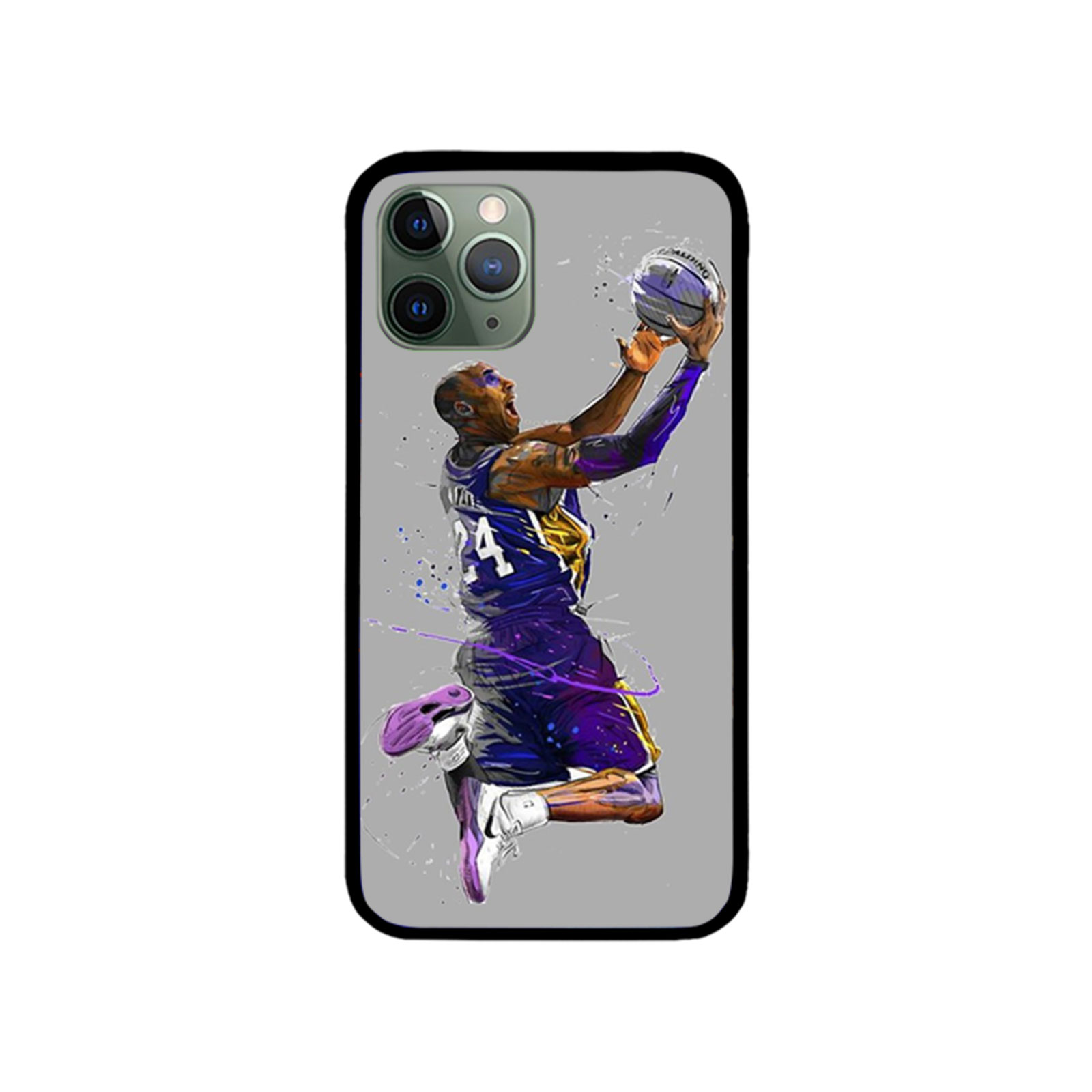 Kobe Bryant Watercolors iPhone Case 11,X,XS,XR,8,7,6 and More | Ferolos.com