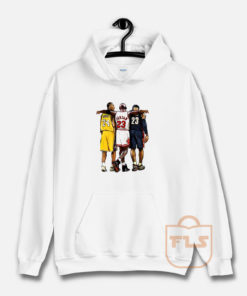 Kobe Bryant x Michael Jordan x Lebron James Hoodie