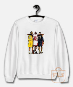 Kobe Bryant x Michael Jordan x Lebron James Sweatshirt