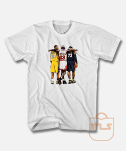 Kobe Bryant x Michael Jordan x Lebron James T Shirt