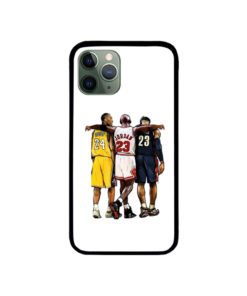 Kobe Bryant x Michael Jordan x Lebron James The Greatest of All Time iPhone Case 11 X 8 7 6