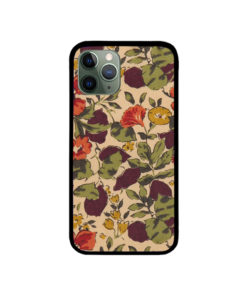 Liberty Poppy and Honesty P iPhone Case