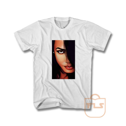 Aaliyah Face T Shirt
