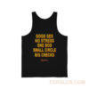 Good Sex No Stress One Boo Small Circle Big Checks YG Tank Top