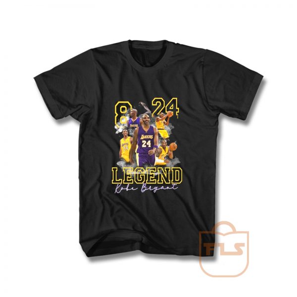 Kobe Bryant Legend 8 and 24 Art T Shirt