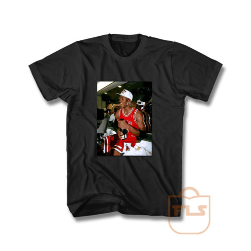Michael Jordan After Championship 1990 Vintage T Shirt