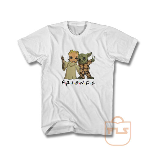 Baby Yoda and Baby Groot Friends T Shirt