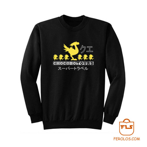 Chocobo Tours Final Fantasy Sweatshirt