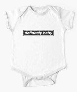 Definitely Baby OASIS Band Tribute Baby Onesie