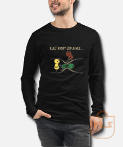 Electricity explained Long Sleeve