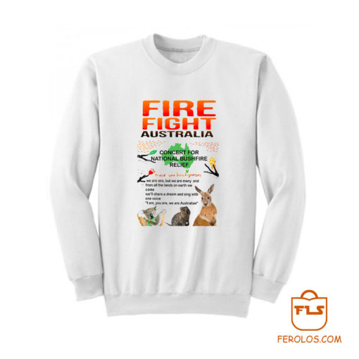 Fire Fight Australia Concert 2020 Sweatshirt