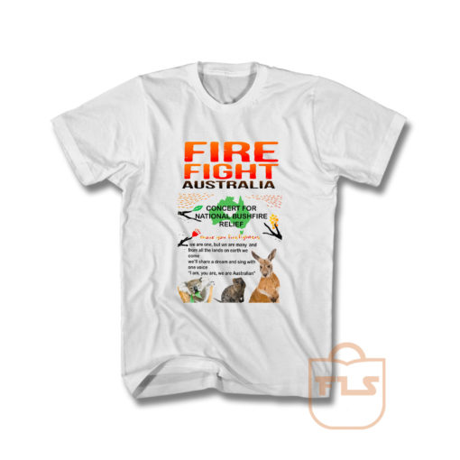 Fire Fight Australia Concert 2020 T Shirt