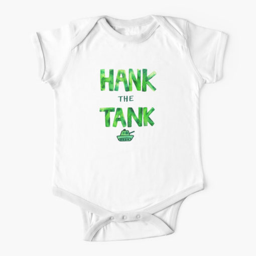 HANK the TANK Baby Onesie