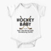 Hockey Baby Yes I Arrived With Missing Teeth Baby Onesie
