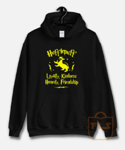 Hufflepuff Loyalty Kindness Honesty Friendship Harry Potter Hoodie