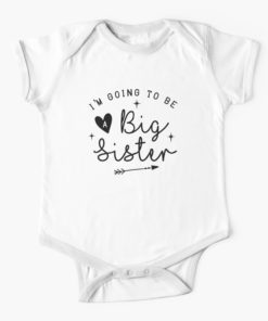 Im Going To Be A Big Sister Baby Onesie