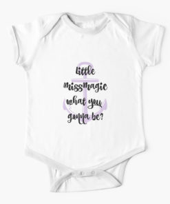 Jimmy Buffett Little Miss Magic Baby Onesie