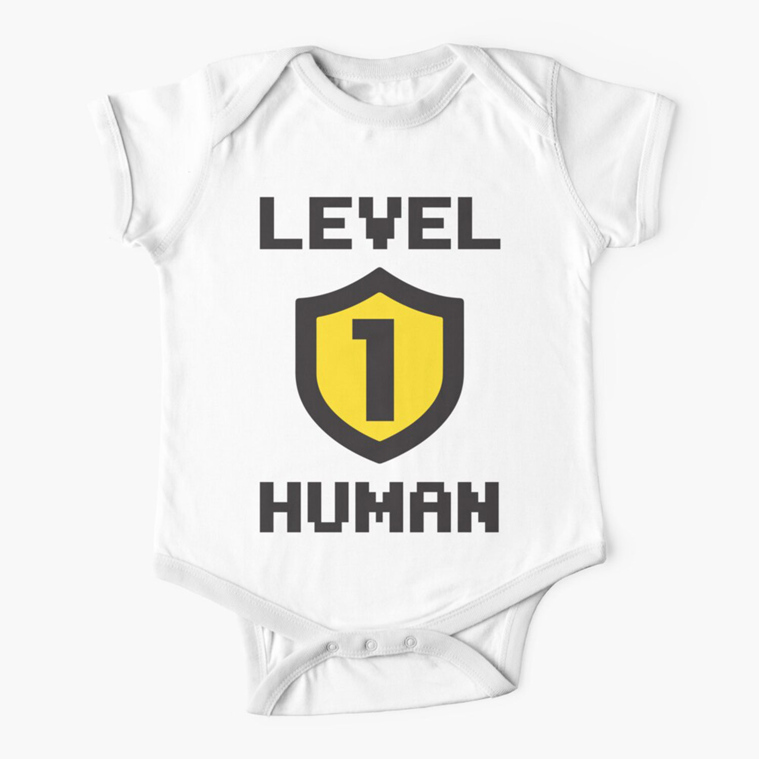 level 1 human onesie