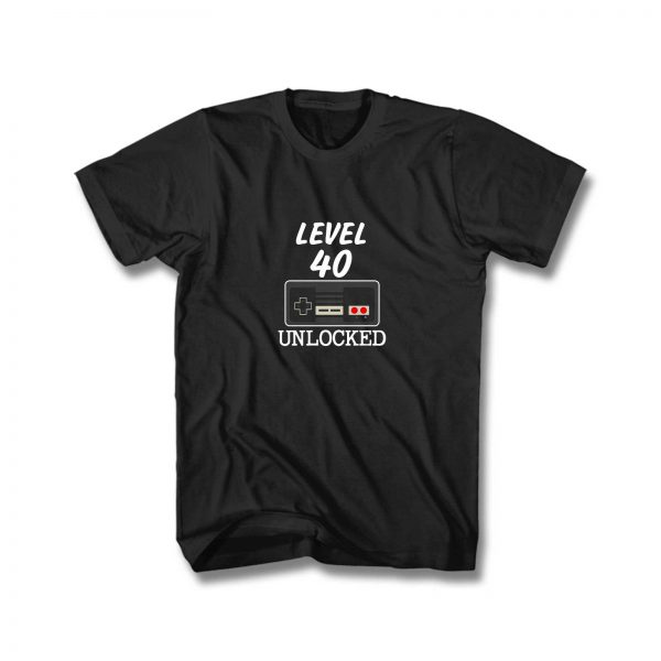 Level 40 Unlocked T Shirt