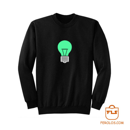 Light Bulb Glow Sweatshirt